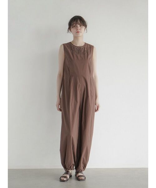 FIKA.（フィーカ） オールインワン Cutwork embroidery overalls 