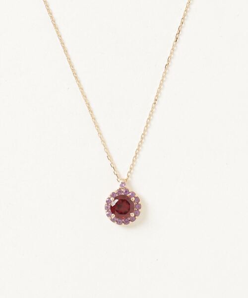 VENDOME AOYAMA（ヴァンドーム青山） ネックレス K18YG ガーネット