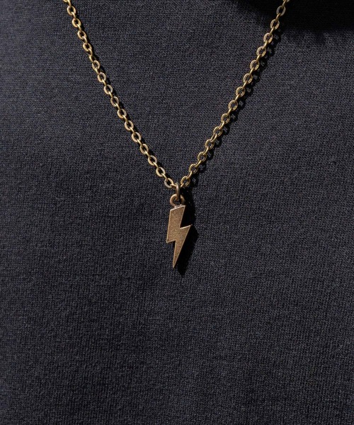 Subciety（サブサエティ） ネックレス Metal necklace-thunder- メンズ