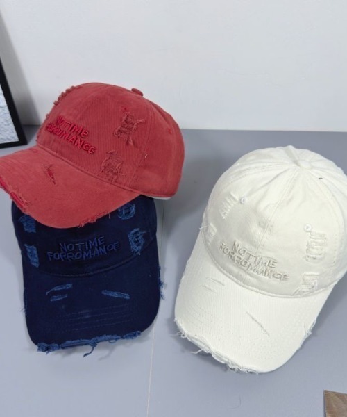 FreeZone キャップ 帽子 ダメージ加工キャップ メンズ