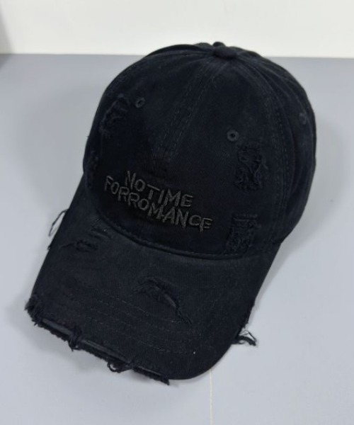 FreeZone キャップ 帽子 ダメージ加工キャップ メンズ