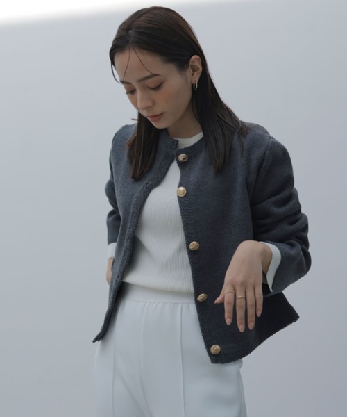 anuans（アニュアンス） ジャケット FREE アイボリー レディース