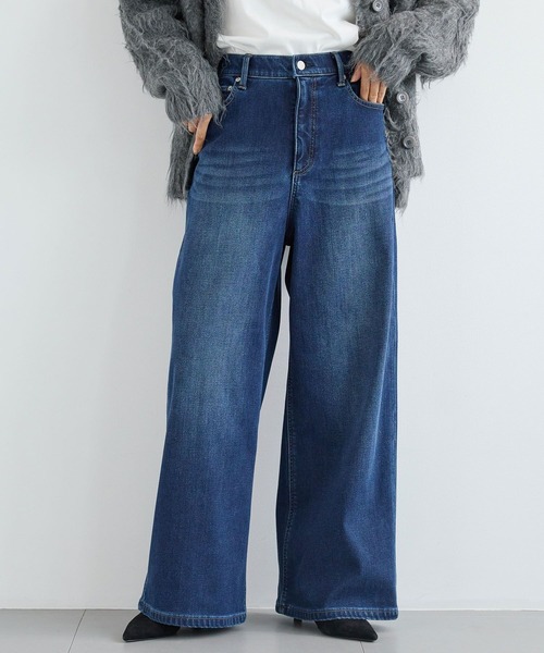 [BARNYARDSTORM] обработка Denim брюки L черный женский 