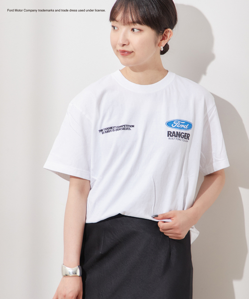 tシャツ 「GOOD ROCK SPEED / グッドロックスピード」FordロゴTEE：Tシャツ レディース