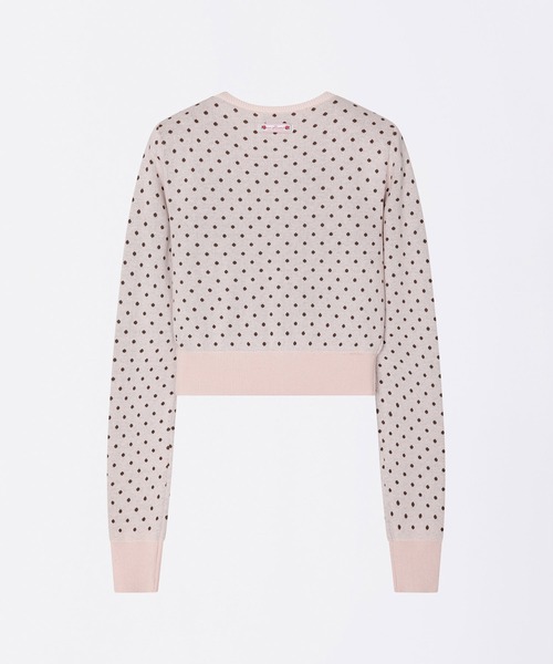SCULPTOR カーディガン Polka Dot Cardigan レディース