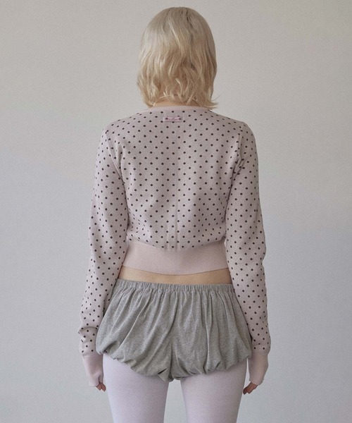 SCULPTOR カーディガン Polka Dot Cardigan レディース