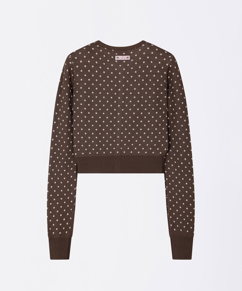 SCULPTOR カーディガン Polka Dot Cardigan レディース