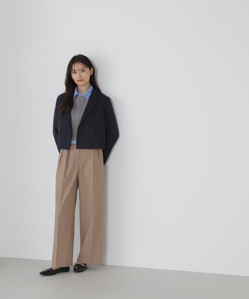 「NATURAL BEAUTY BASIC」 ニットアンサンブル FREE ブルー系その他6 レディース NATURAL BEAUTY BASIC 「NATURAL BASIC」 ニットアンサンブル