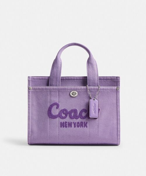 COACH 人気 女性カーゴ トート 26 COACH トートバッグ カーゴ トート 26 レディース メンズ