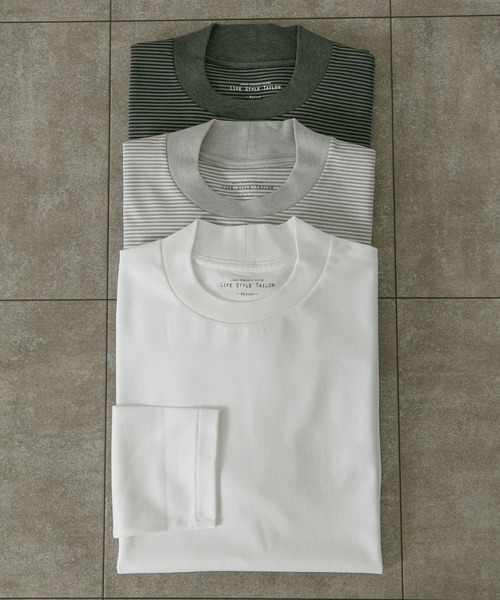 「URBAN RESEARCH DOORS」 長(zhǎng)袖Tシャツ LARGE グレー メンズ