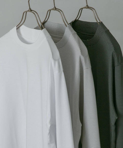 「URBAN RESEARCH DOORS」 長(zhǎng)袖Tシャツ LARGE グレー メンズ