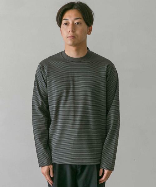 「URBAN RESEARCH DOORS」 長(zhǎng)袖Tシャツ LARGE グレー メンズ