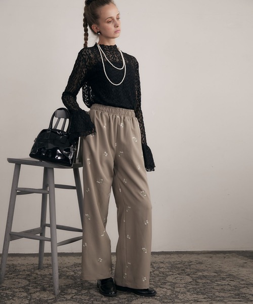 BONLECILL noir ワイドパンツ スラックス パンツ 「BONLECILL noir