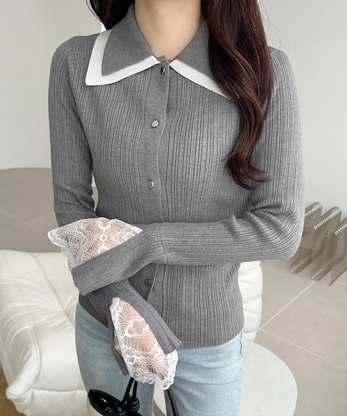 mily bilet ニット セーター 「mily bilet」トレンド感抜群のレトロ