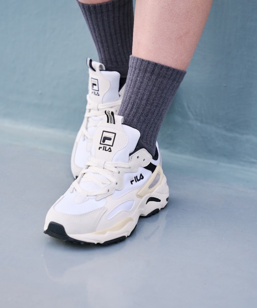 ★kao★FILA ホワイトバッグ FILAxBE:FIRST 2WAY トートバッグ （ホワイト） -FILA（フィラ