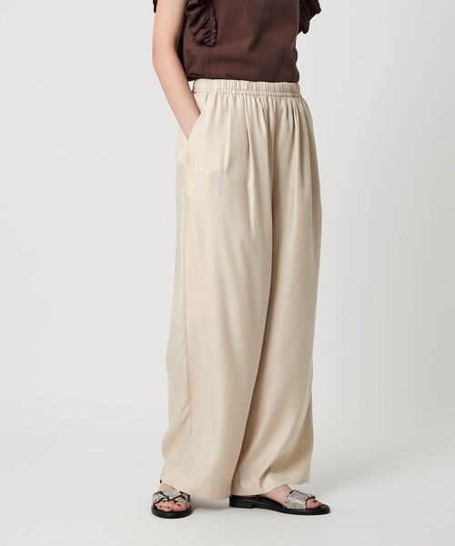 BEAUTY＆YOUTH UNITED ARROWS パンツ タックギャザー ワイド