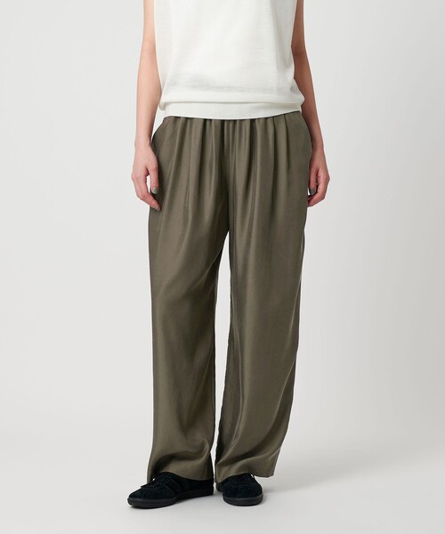 BEAUTY＆YOUTH UNITED ARROWS パンツ タックギャザー ワイド