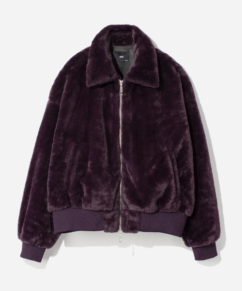 HARE（ハレ） ジップアップブルゾン SMALL パープル メンズ : ZOZOTOWN