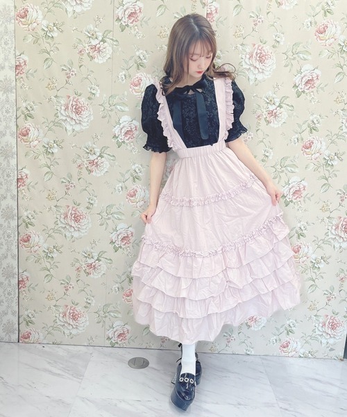 スワンキス　スカート Swankiss（スワンキス）の「SX lace balloon S/K（スカート