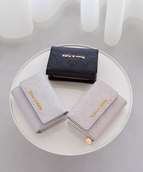Maison de FLEUR（メゾンドフルール） 財布 カラーモノグラム