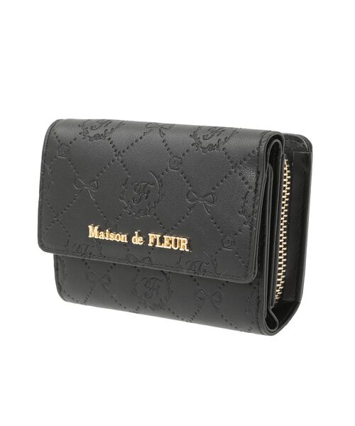 Maison de FLEUR（メゾンドフルール） 財布 カラーモノグラム