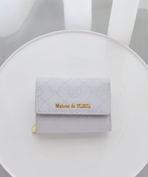 Maison de FLEUR（メゾンドフルール） 財布 カラーモノグラム