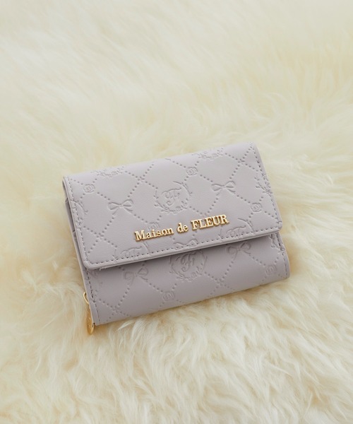 Maison de FLEUR（メゾンドフルール） 財布 カラーモノグラム