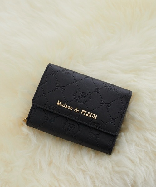 Maison de FLEUR（メゾンドフルール） 財布 カラーモノグラム