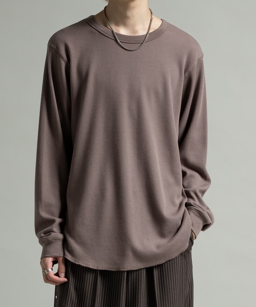 Casper John（キャスパージョン） tシャツ Layered thermal/レイヤード