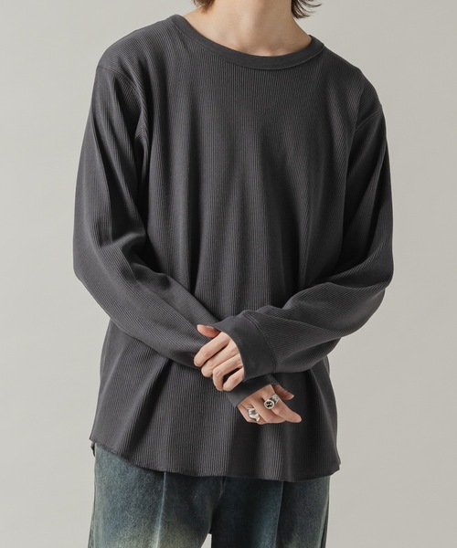 Casper John（キャスパージョン） tシャツ Layered thermal/レイヤード