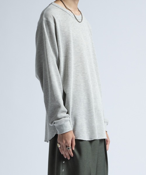 Casper John（キャスパージョン） tシャツ Layered thermal/レイヤード