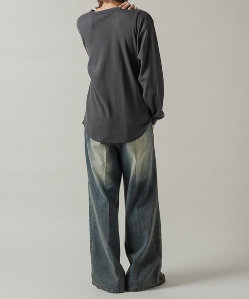Casper John（キャスパージョン） tシャツ Layered thermal/レイヤード