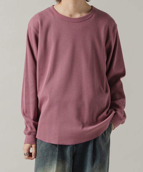 Casper John（キャスパージョン） tシャツ Layered thermal/レイヤード