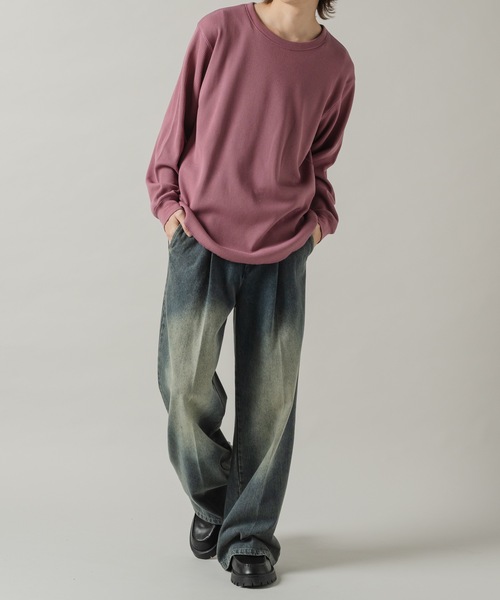 Casper John（キャスパージョン） tシャツ Layered thermal/レイヤード