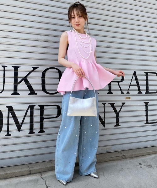 Narcissus（ナルシス） タンクトップ ノースリーブ 「PICCIN」ノースリ