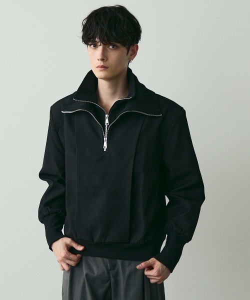 Shoowtime（ショウタイム） Short-Length Half-Zip Blouson / ショート