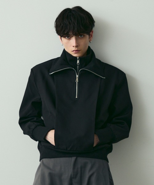 Shoowtime（ショウタイム） Short-Length Half-Zip Blouson / ショート