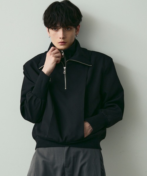 Shoowtime（ショウタイム） Short-Length Half-Zip Blouson / ショート