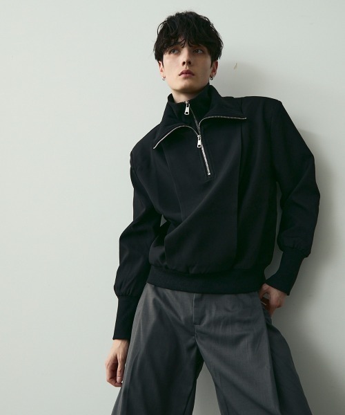 Shoowtime（ショウタイム） Short-Length Half-Zip Blouson / ショート