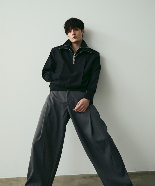 Shoowtime（ショウタイム） Short-Length Half-Zip Blouson / ショート