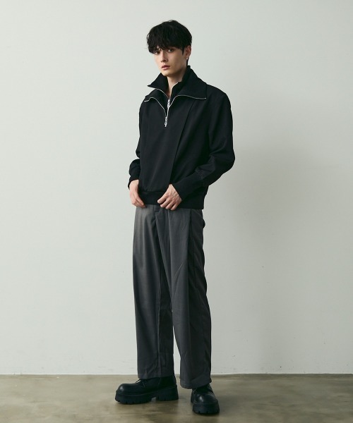 Shoowtime（ショウタイム） Short-Length Half-Zip Blouson / ショート