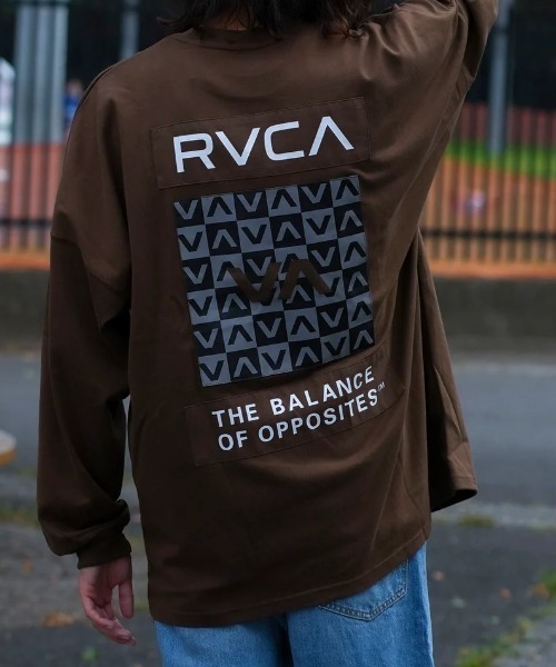 RVCA（ルーカ） tシャツ 「RVCA/ルーカ」24AW PATCH BALANCE LT/バック 