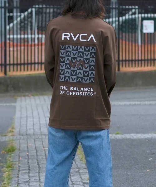 RVCA（ルーカ） tシャツ 「RVCA/ルーカ」24AW PATCH BALANCE LT/バック
