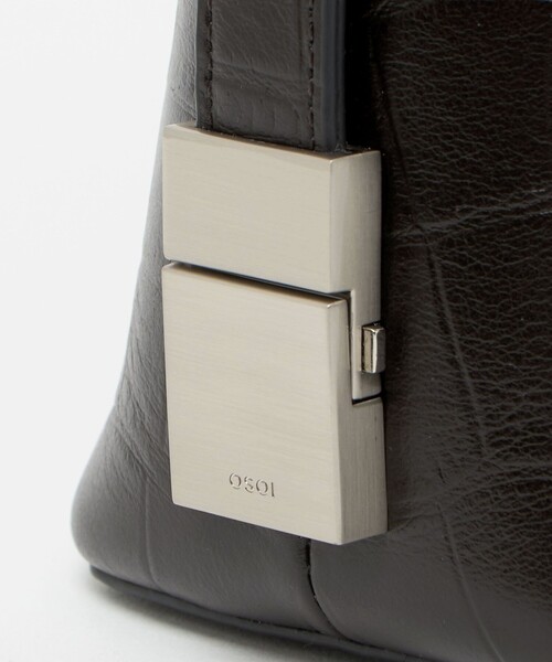 ショルダーバッグ バッグ 「OSOI」EGG MINI STMP バッグ レディースの画像