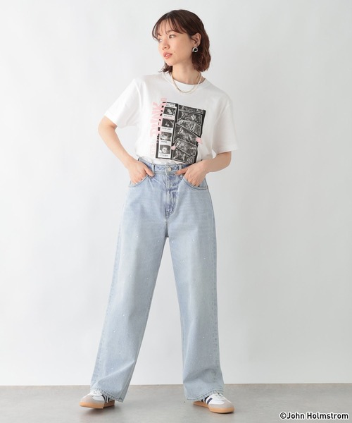 「GOOD ROCK SPEED」 「RAGEBLUE」半袖Tシャツ FREE ブラック レディース_画像8