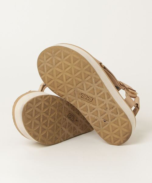 「Teva」 フラットサンダル 22cm ベージュ レディース_画像3