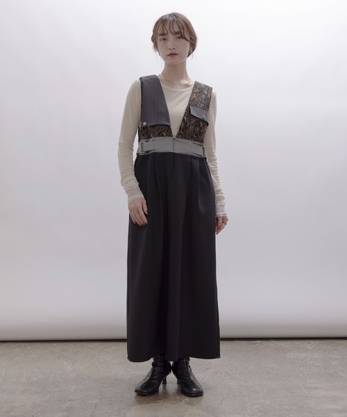 Eimee Law（エイミーロウ） ジャンパースカート 4TEXダブルベルト
