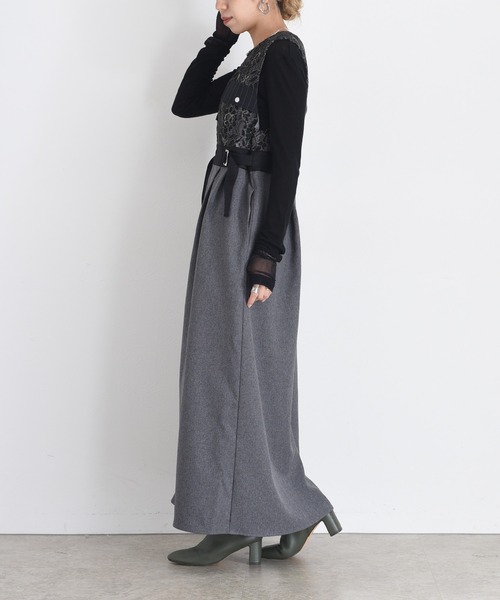 Eimee Law（エイミーロウ） ジャンパースカート 4TEXダブルベルト