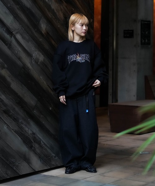Shakespeare"s passage トレーナー　黒 ブラック Port & Co Core Fleece Crewneck Sweatshirt | Product | SanMar