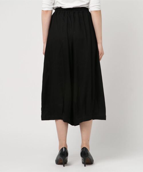 「gomme」 クロップドパンツ MEDIUM ブラック レディース_画像3